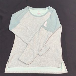 Addidas ‘Climate’ shirt. Heather green.
